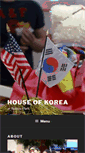 Mobile Screenshot of house-of-korea.org